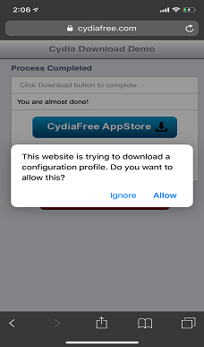 cydia download 12.5.7